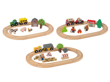 Kit de train ou ferme ou pompier ou chantier