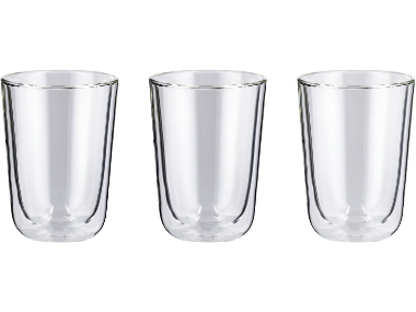 Verres à cappuccino thermiques, 3 pièces