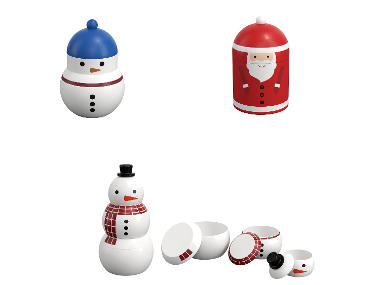 Christmas Storage Tin