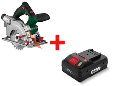 Scie circulaire + batterie
