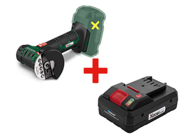 Meuleuse d'angle + batterie