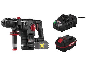 Accu-combihamer 20 V met accu en lader