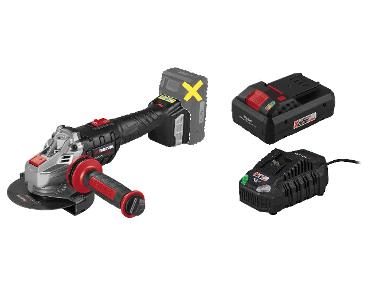 Meuleuse d’angle sans fil + Batterie Smart + Chargeur, 20 V