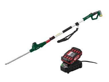 Taille-haies télescopique sans fil + Batterie + Chargeur, 20 V