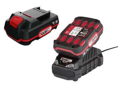 Lot de 2 batteries + Chargeur, 20 V