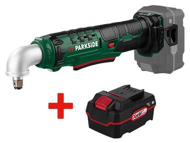 Visseuse d’angle à choc sans fil + Batterie, 20 V