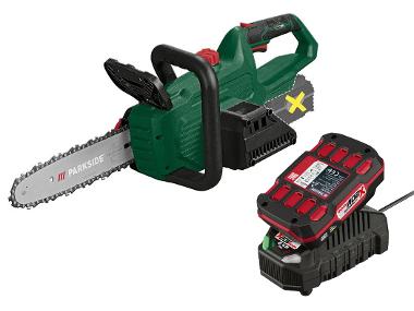 Accu-kettingzaag 20 V met accu en lader