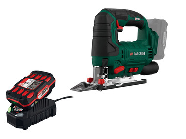 20V Akku-Pendelhubstichsäge PSTDA 20-Li C3 Set mit Akku PAP 20 B1 & Ladegerät PLG 20 C1