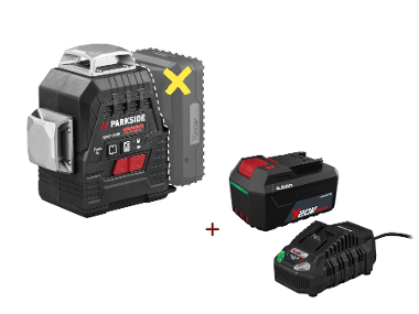 Cross Line Laser with Battery and Charger