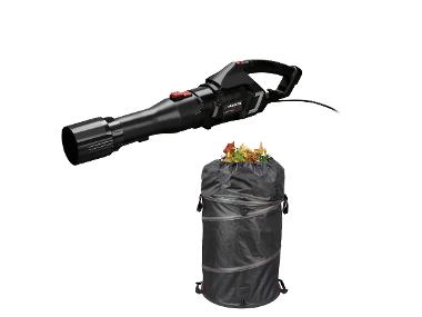 Electric Leaf Blower and Garden Waste Bag
