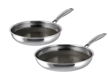 Stainless Steel Frying Pan Set