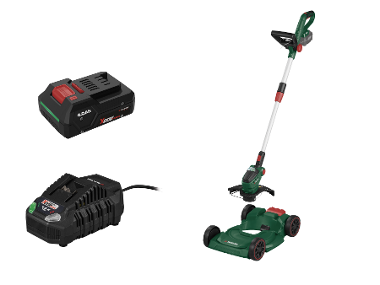 Cordless Grass Trimmer and Lawn Mower