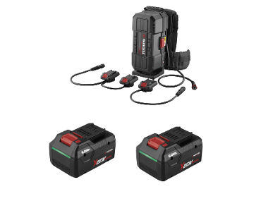 Battery Backpack with Smart Batteries