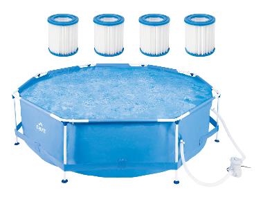 Metal-Frame Swimming Pool