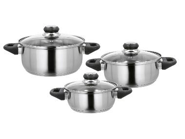 Stainless Steel Cookware and Kettle Set