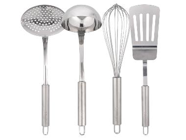 Stainless Steel Cookware and Utensil Set