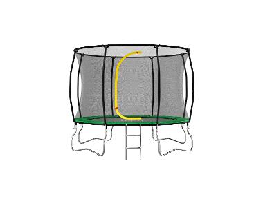 Garden Trampoline with Safety Net